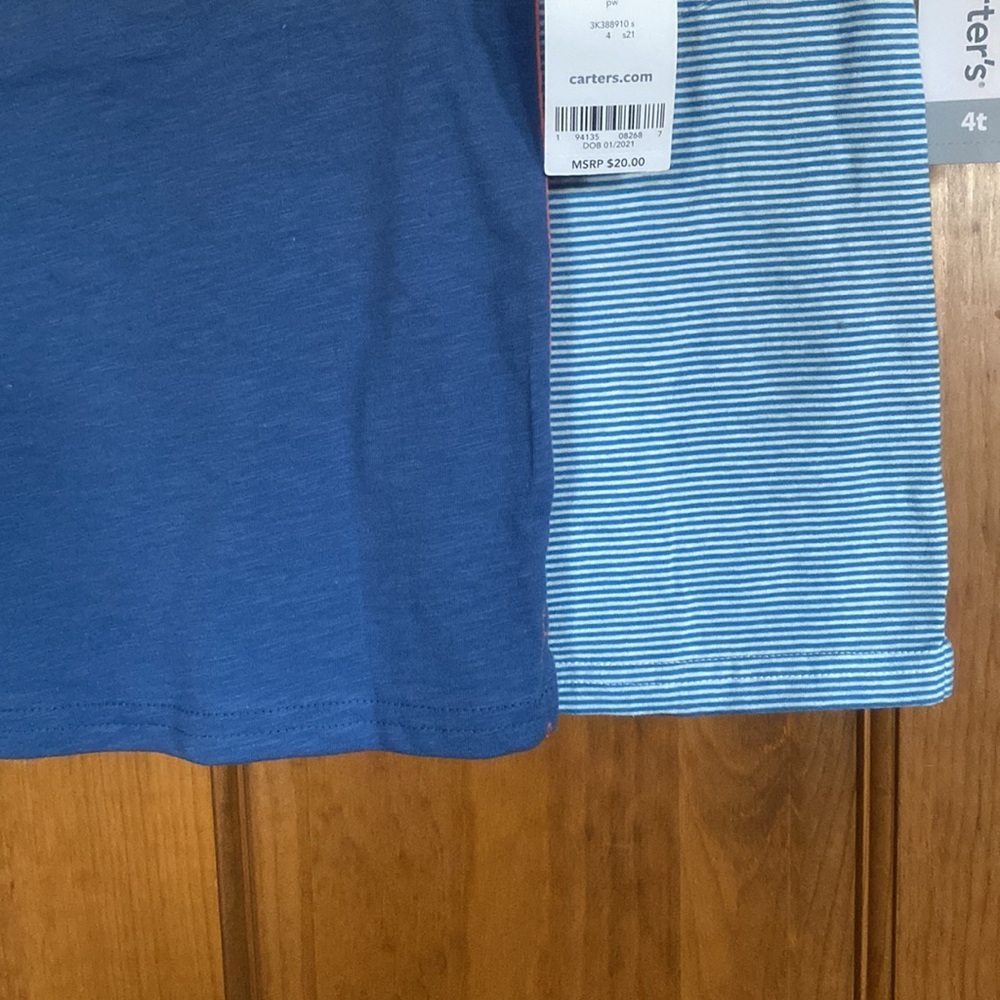 NWT Carter’s 4t/4 polo shirts - Picture 7 of 7